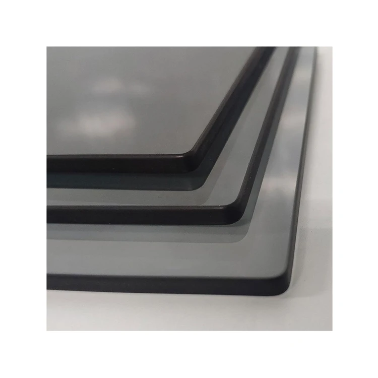 Cheap Price production line unbreakable custom-Made tinted black grey rawRaw 4ft x 8ft float glass sheets for auto sunroof