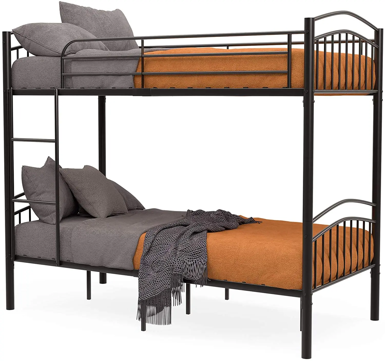 Metal bunk bed double deck bed Modern Dormitory Metal frame bed for adults