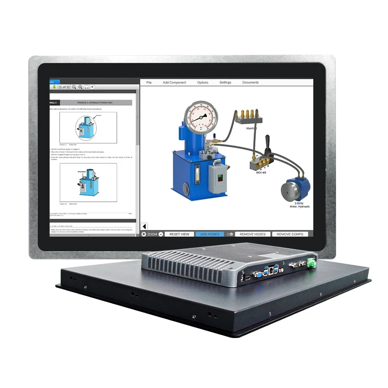 New Industrial Android Tablet Touch Screen Panel Pc I3 I5 I7 12 Inch Waterproof Industrial Panel Pc