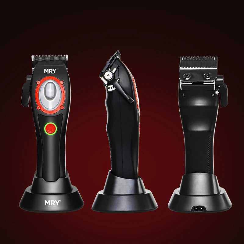 MRY Waterproof 7000rpm Professional Hair Clippers Rechargeable Hair Clippers Set High Speed LCD Display Hair Trimmer Clipper