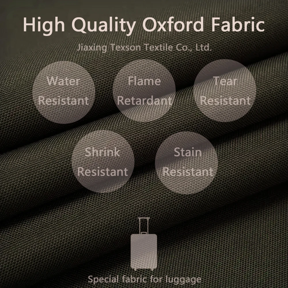 Recycled polyester stretch fabric 600d polyester oxford pvc coated fabric for outdoor fabric uv waterproof