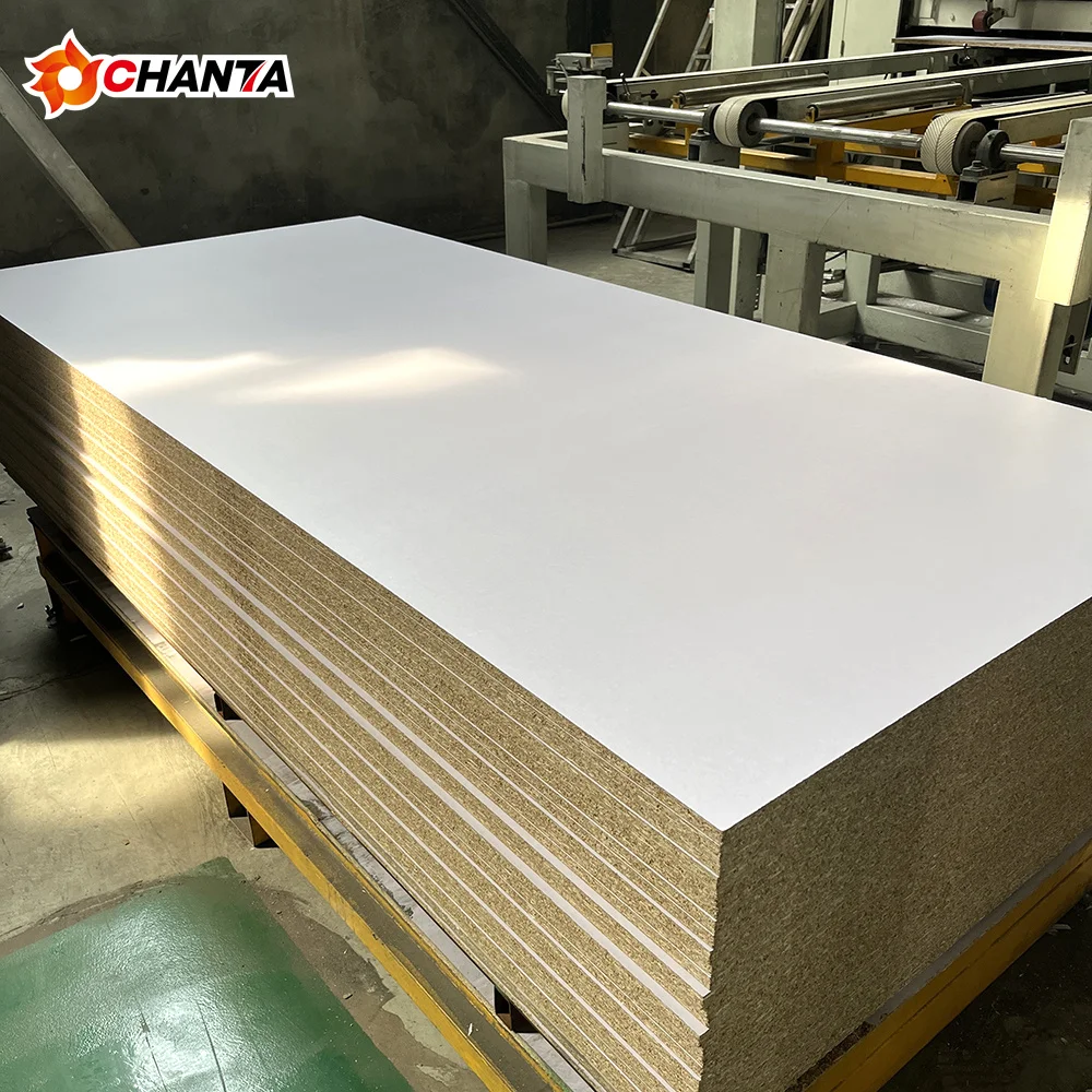 18mm white melamine faced MDF chipboard for furniture