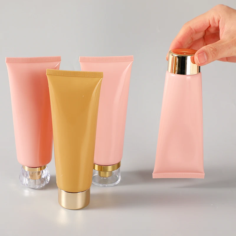 15ml Black Plastic Squeeze Tube Soft Travel Container Cosmetic Bb Cream Laminated Soft Plastic Tube