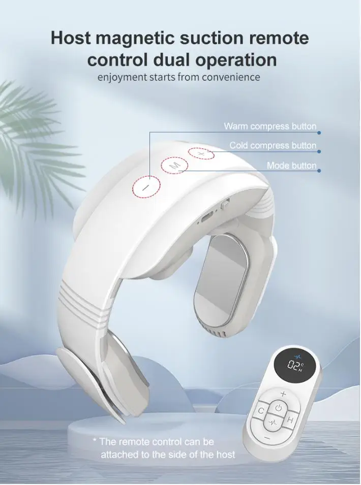 2022 Top Selling New Hand Warmer&Neck Cooler Heater Adjustable Thermostat Heating Small Portable USB Heater Fan Neck Heater