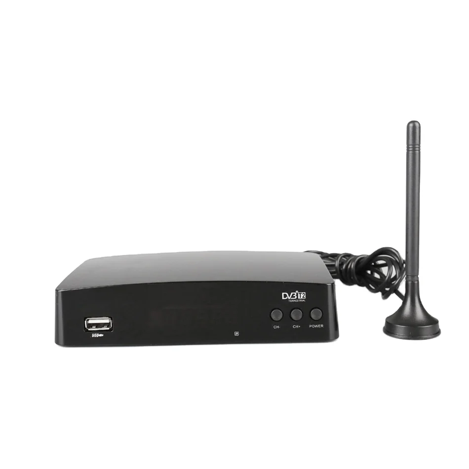 OEM Factory free to air free channels digital tv receiver dvbt2 set top box stb tv decoder tuner