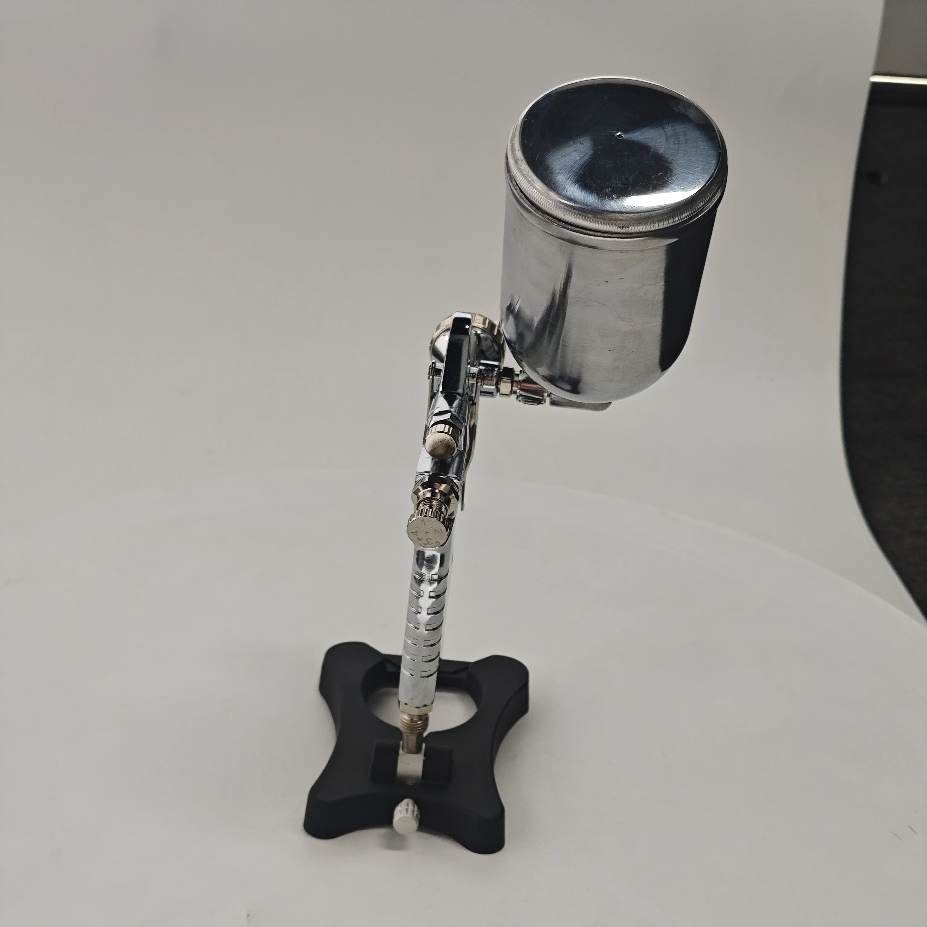 1.1MM ONE HEAD PAINTING SPRAY GUN No. LYH-G-SW101 CHROME SPRAYER FOR METAL PLASTIC SURFACE TREATMENT