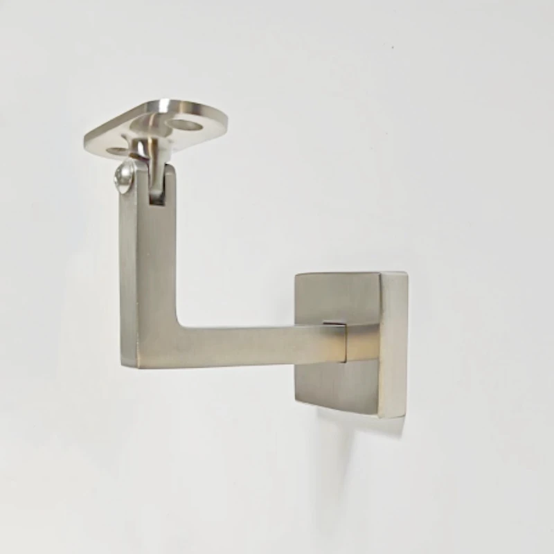 Stainless Steel Wall Mounted Railing Handrail Holder Fitting Accessories 304 316 Adjustable Mounted Glass Handrail Bracket