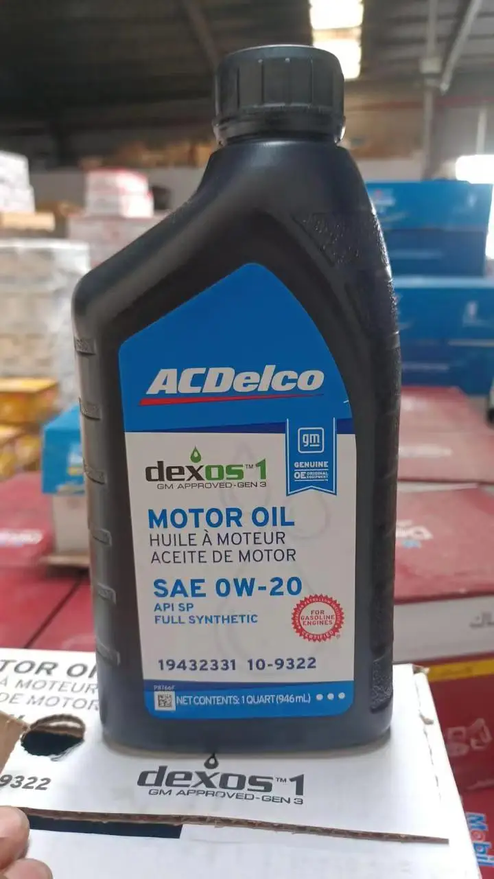 Подходит для ACDelco GM Dexos 19432331 SAE 0W-20 / 19432351 5W-30 API SP моторная масляная жидкость полностью синтетическая 19421240 трансмиссия
