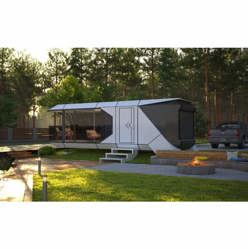 Modern Multifunctional Steel House Mobile Space Capsule Cabin house for Office Hotel Outdoor Application