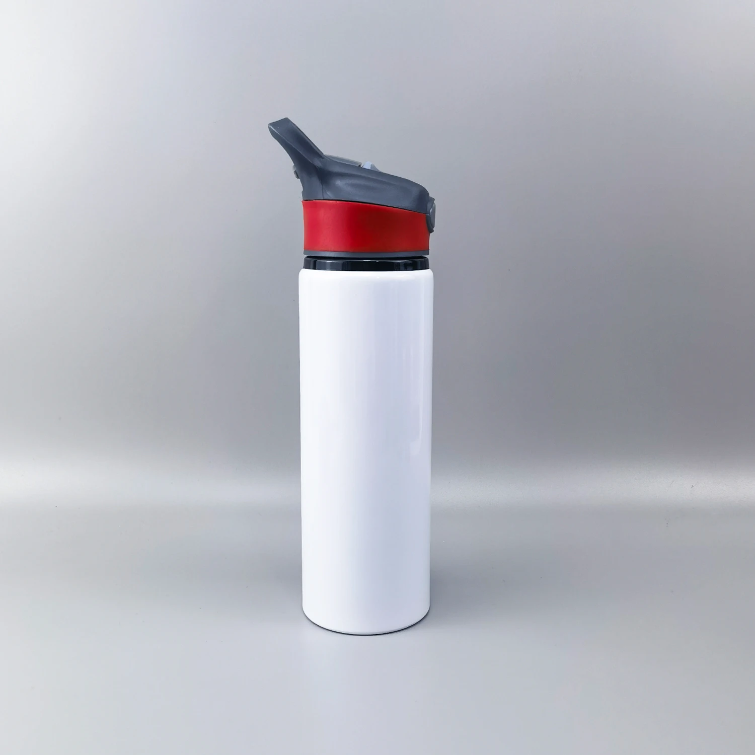 Wholesale OEM Sublimation Aluminium Water Bottle Metal Sport Drink Bottle GYM Aluminum Water Bottle With Straw