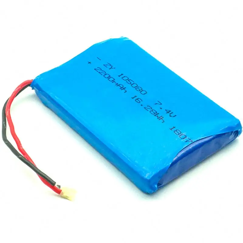 
Customized 7.4V 2200mAh 680mAh 1500mAh 1100mAh Lipo Battery Pack 