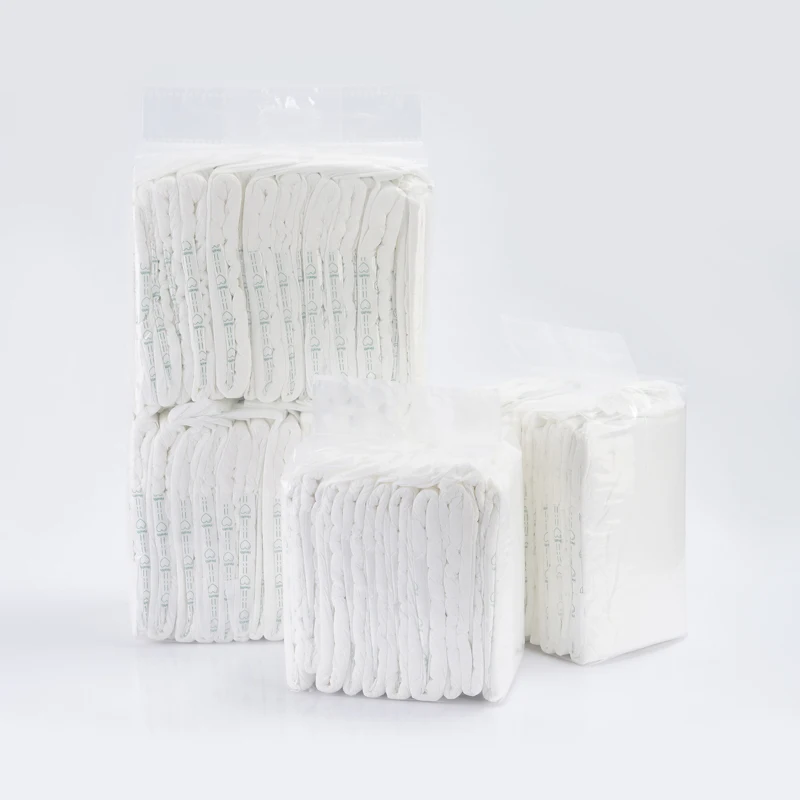 Wholesale low price plain woven adult diaper disposable hospital adult diaper