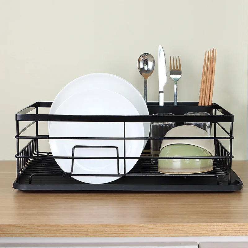 Multifunctional Kitchen Storage Shelf Bowl Organizer Home Rack Over The Sink Dish Drying Rack with Drainer Kitchen Accessories