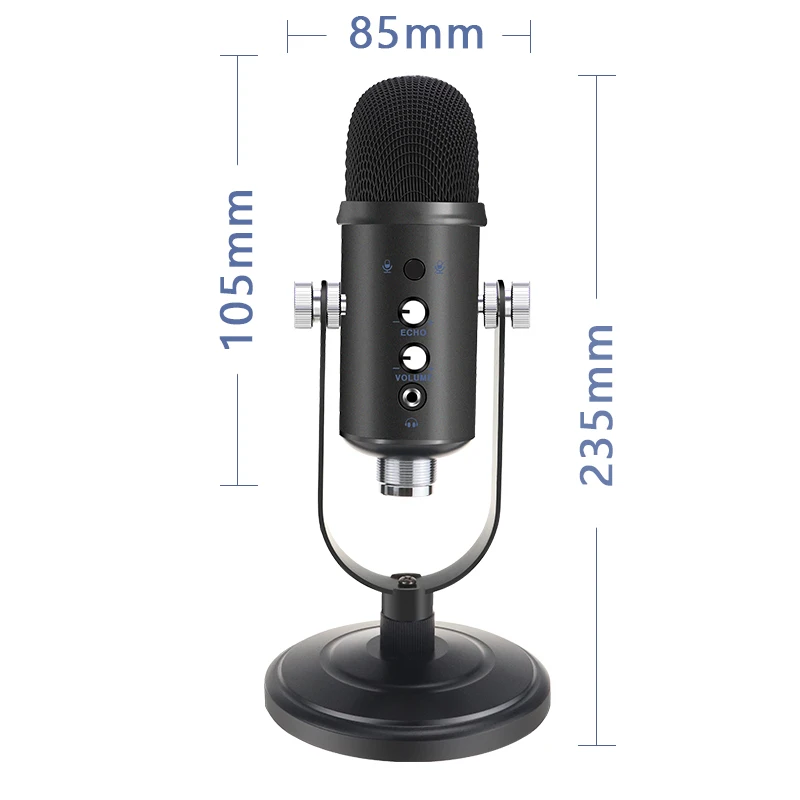 Full New USB Condenser Microphone 924 High Quality for Studio Recording Game