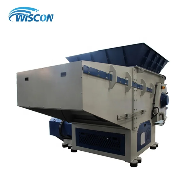 
big capacity PET bottle shredder crusher single shaft shredder shredding crushing machine for sale 