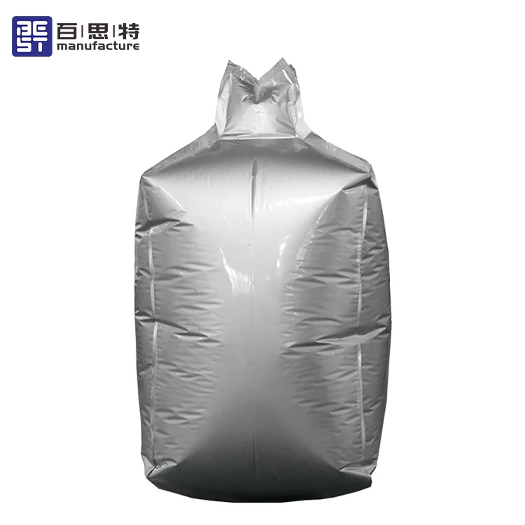 Customized Aluminum Bulk Ton Bag Antistatic Foil FIBC Liner Plastic Bags For Industrial Waste Use and Battery waste