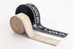 Factory wholesale hot sale for Underwear Custom Printed Logo Webbing Knitting Bias Elastic Woven Tape