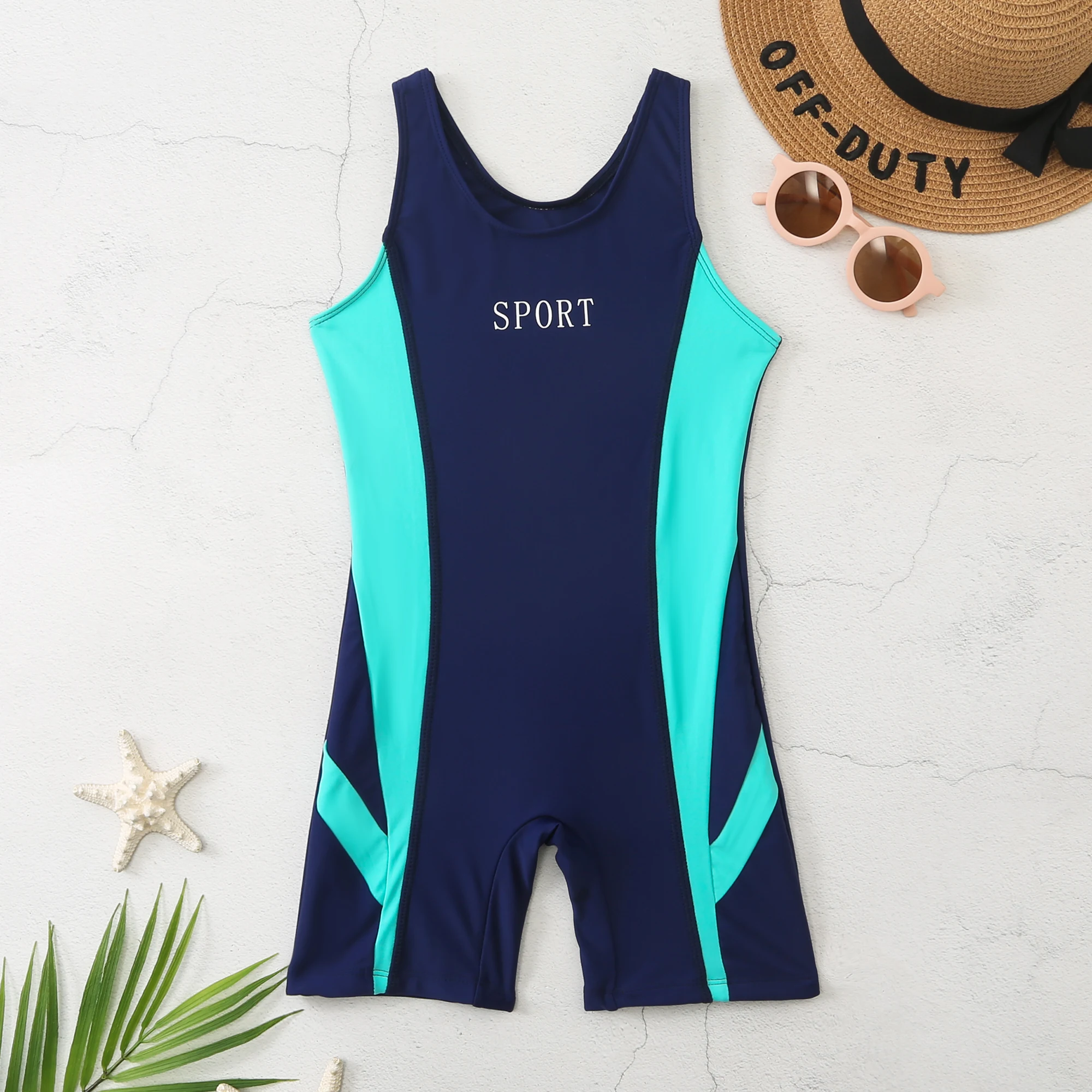 Children Sun Protection Girls Swimsuit Custom Printed Kids Bathing Suits  Beachwear Toddler Swimwear