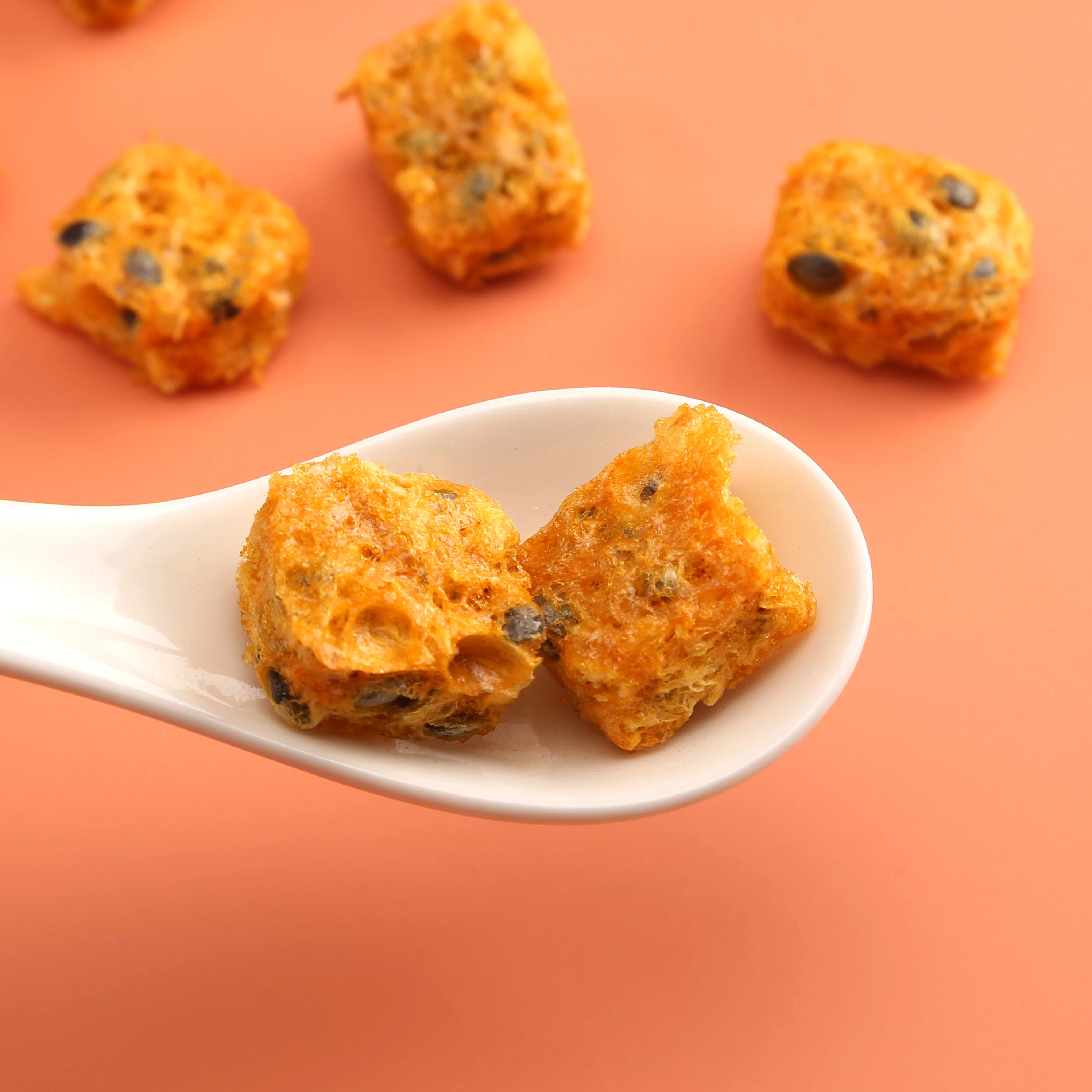 Гуойе сублимированный Сок маракуйи кубик gefriergetrocknte Passionsf лиофилизован фруктовый чайный блок замороженный сушеный маракуйя