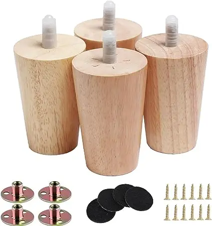 New Design Factory Direct Odm Oem Antique Sofa Parts Table Wooden Legs Base Parts For Furniture Accessories