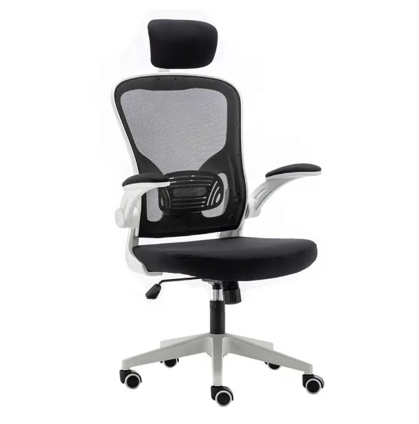 Foshan High quality black gold Swivel fabric mesh executive office chairs home office desk and chair