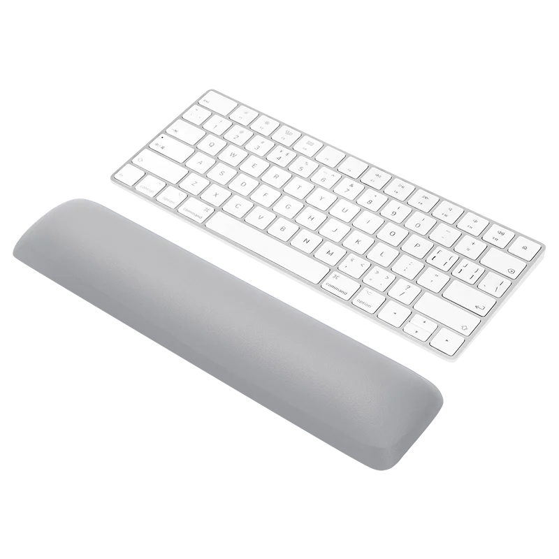 Anti-slip Silicone Gel Bottom Soft Resin PU Keyboard Mouse Support Wrist Elbow Rest for Office Hand Rest Pillow Cushion Pad