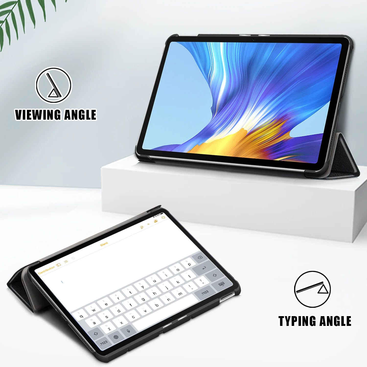 tablet cover case for Huawei matepad 10.4 inch 2020/2022 Tri-fold stand