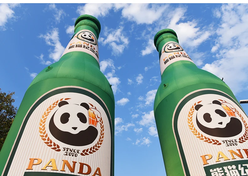 caixin custom inflatable glass cup for beer festival