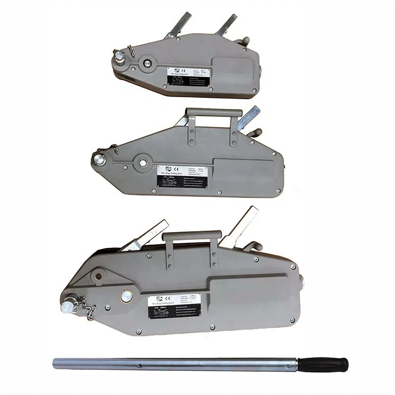 Tirfor Manual Hoist Wire Rope Lever Hoist Winch Tirfor With Manual Cable Puller Pulling Hoist0.8t to 5.4t