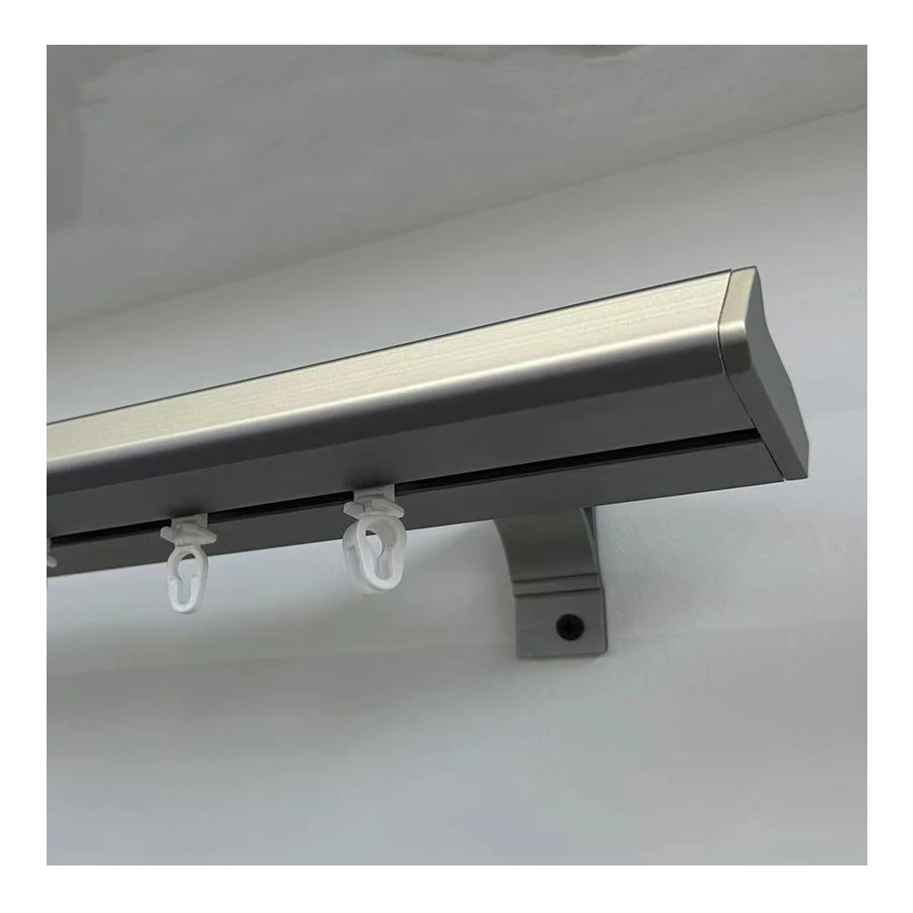 KEEWO 2024 New Model Curtain track Rails Electric Curtain Tracks With Curtain new bracket