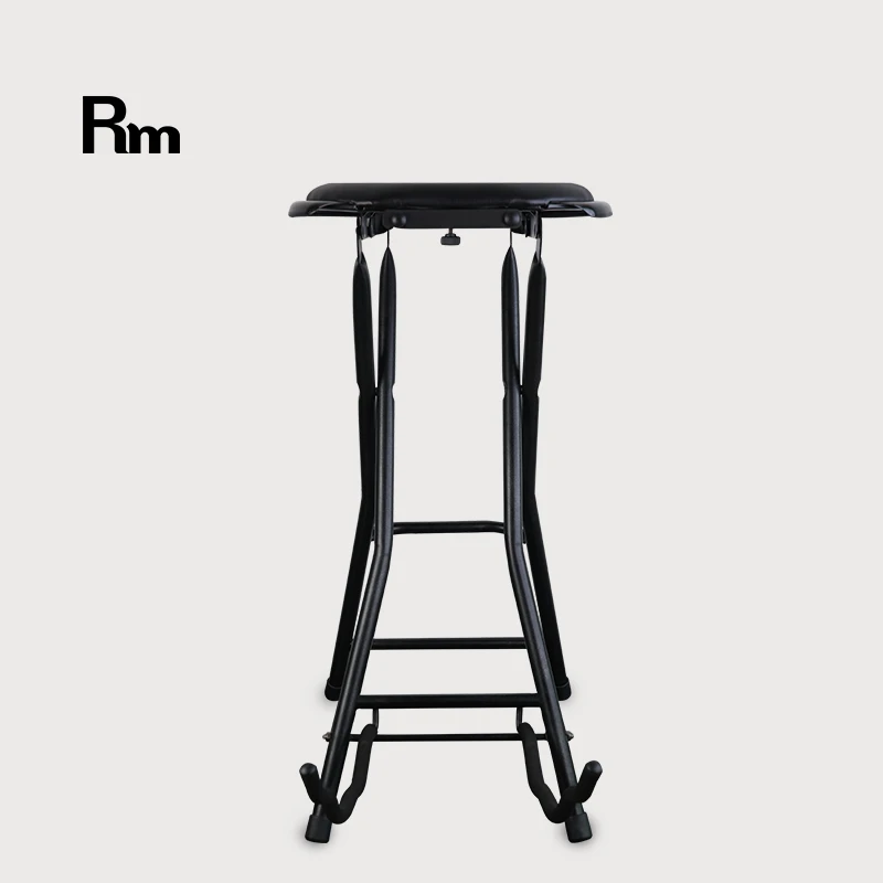 KESG-RM01 Musical Instrument Accessible Factory Low Price Guitar Chair Metal Iron Foldable Guitar Stool guitar player chair