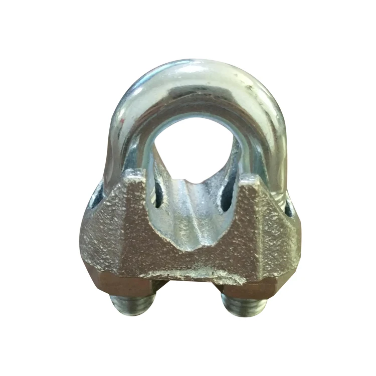 China Manufacturer Supply U CLAMP DIN 741 Galvanized Wire Rope Clip DIN741