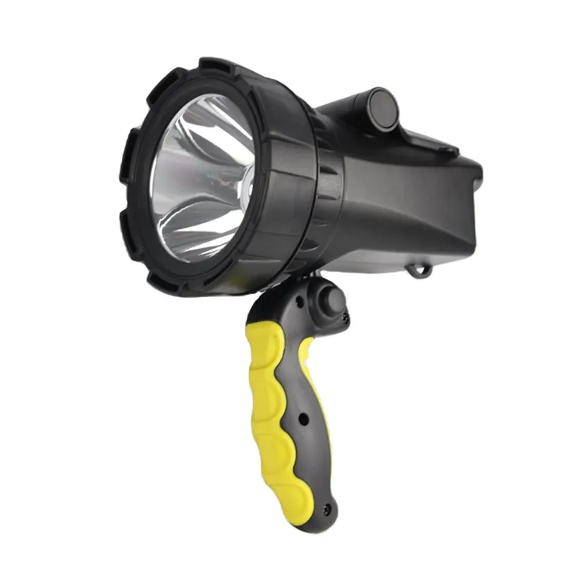 
Kingslite Outdoor High Powerful Rechargeable 12V Powered Handheld Car Off Road Boat Marine Led Spot Light Spotlight 