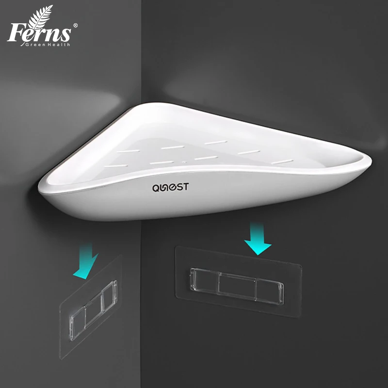 Bathroom Storage Wholesale Shower corner caddy rack Plastic wall hanging bath shelf