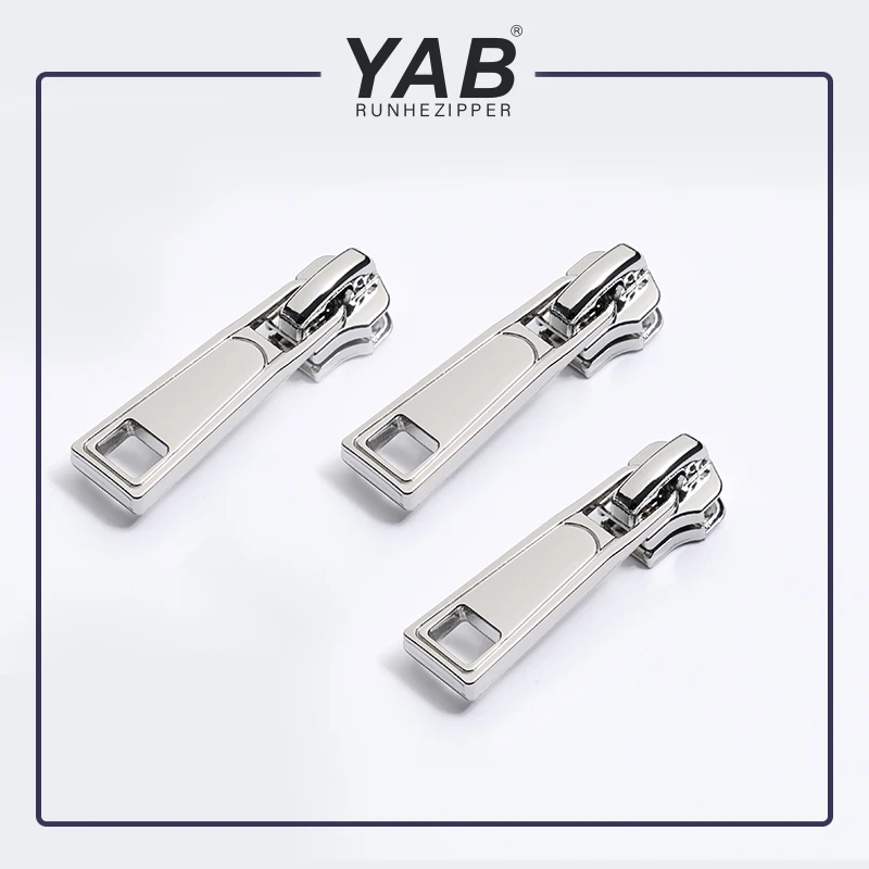 YAB Manufacture Wholesale Auto Lock Customized Size Zipper Metal Slider Puller