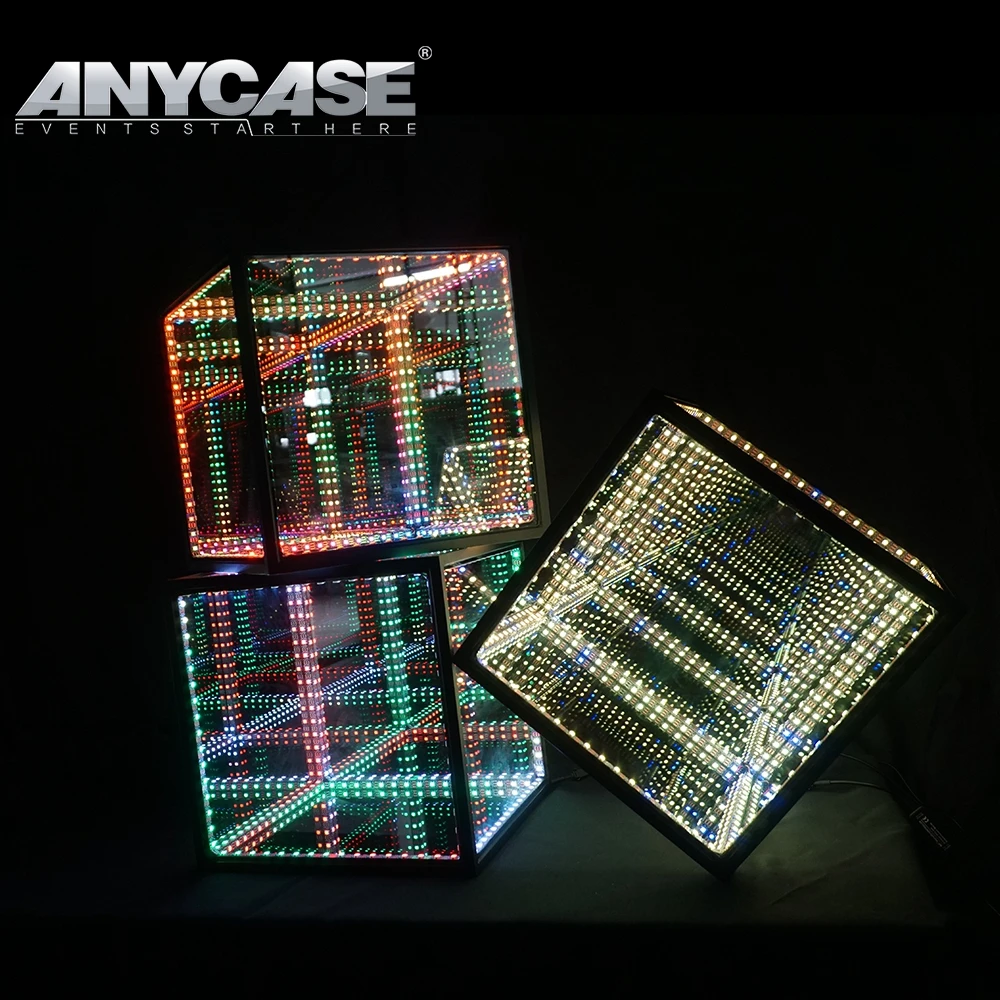 Discounting RGBW Battery Operate Garden decoration lights bedroom led hyper cube for weddings