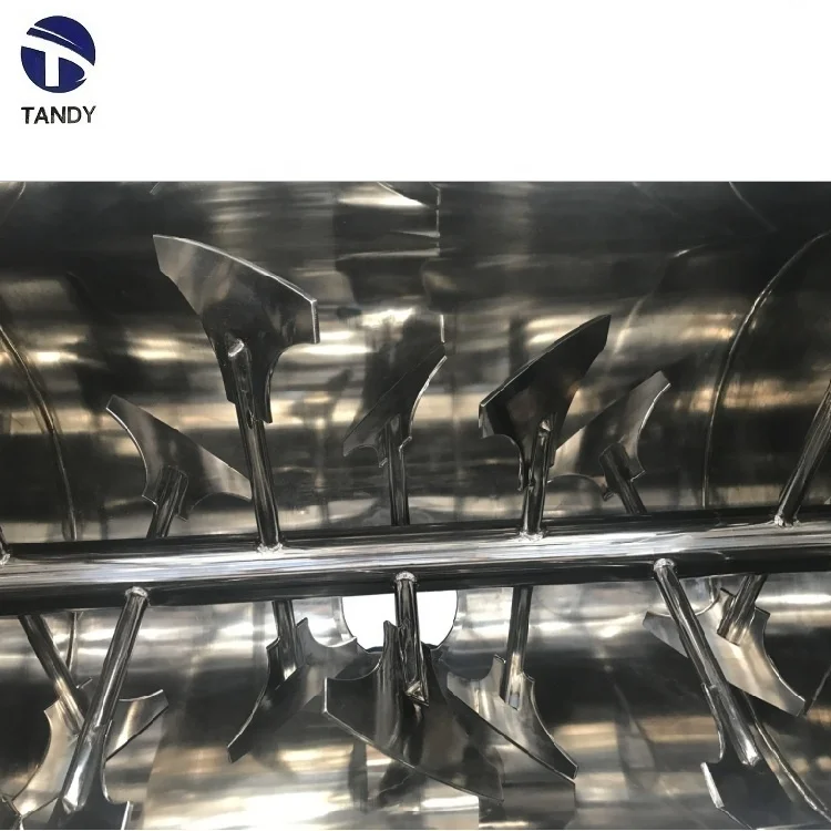 Industrial Continuous Single Shaft Multi Paddle Fertilizer Mixer