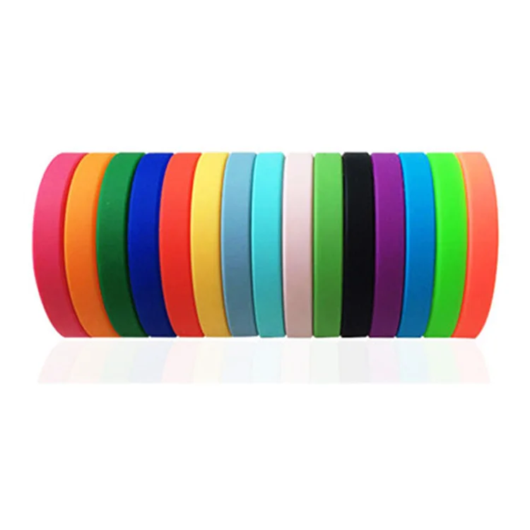 Customized Flag Silicone Rubber Wristband bangle Bracelet Manufacturer Of Silicone Bracelet wristband Custom Your Own Logo