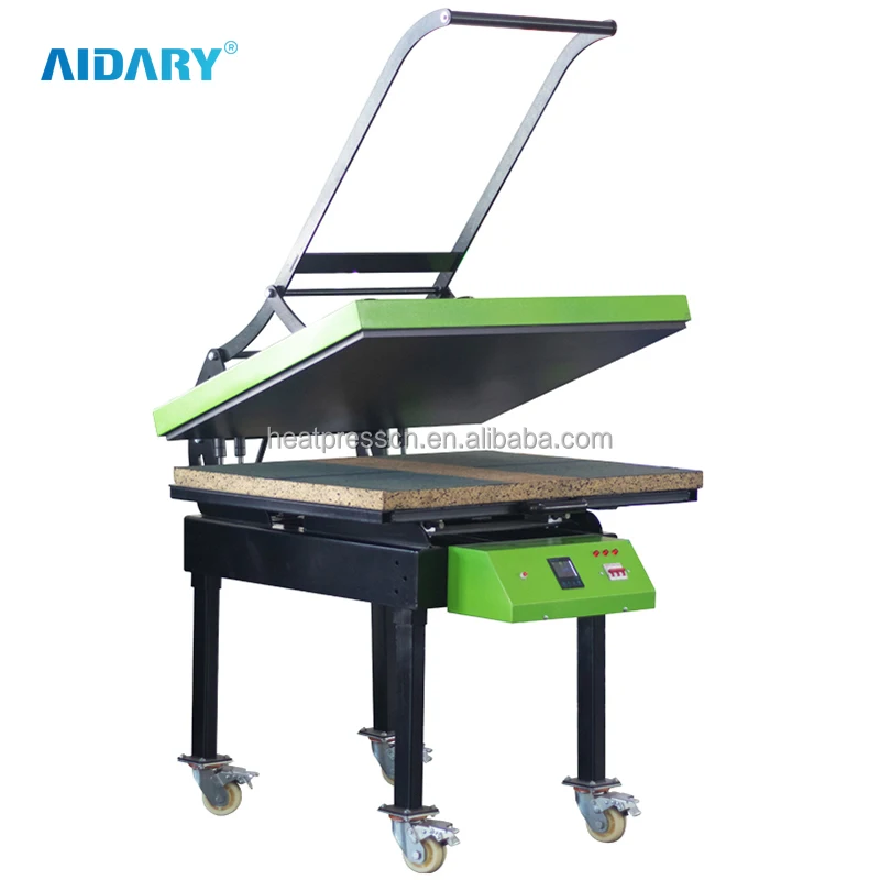 AIDARY 80 см X 100 (31x39) большой формат выдвижного ящика дизайн термопресс машина с предоставленным CE планшетный принтер цифровой контроллер руководство