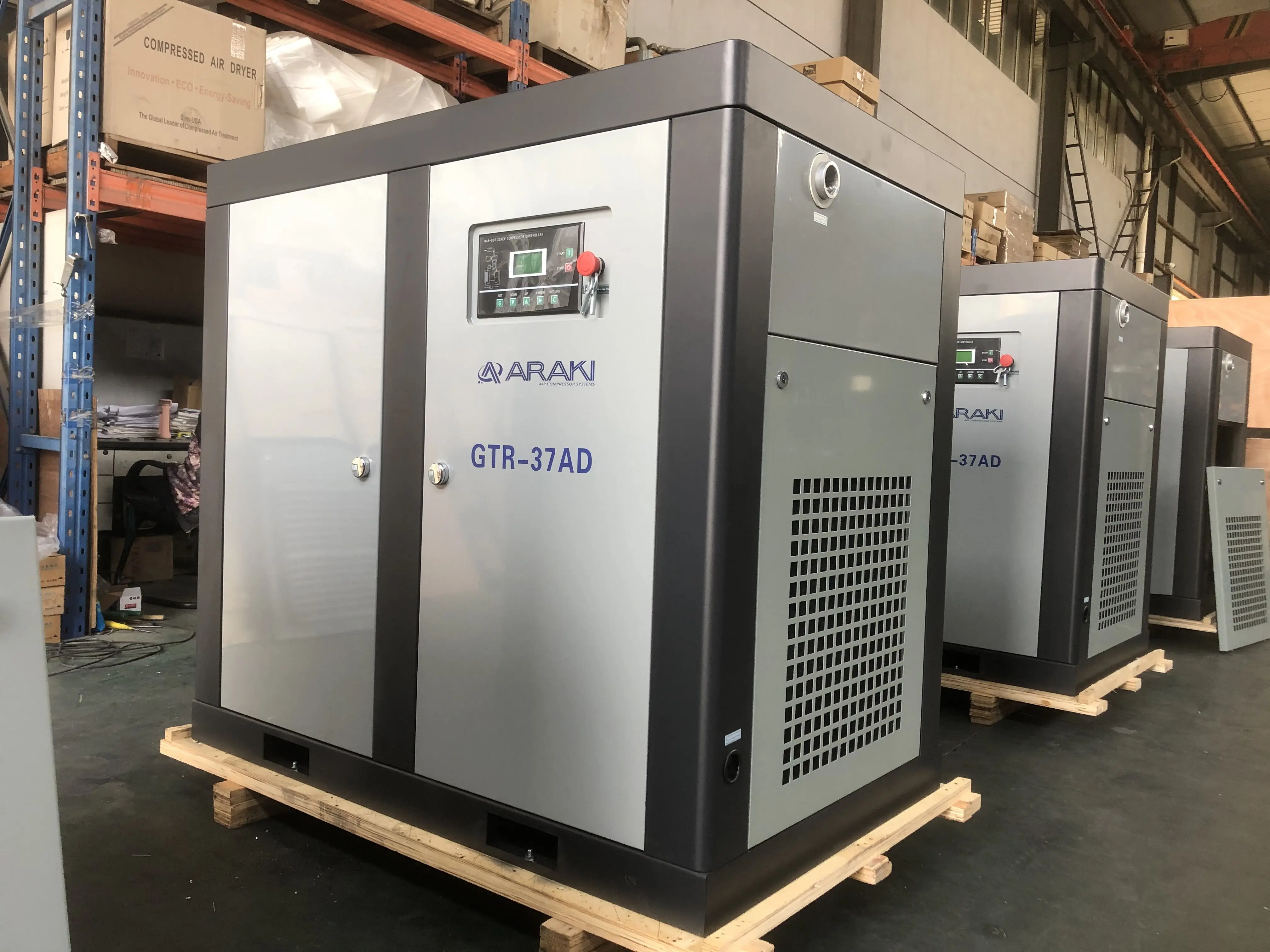 hot sale 75kw/100HP gas compressor low noise compressor