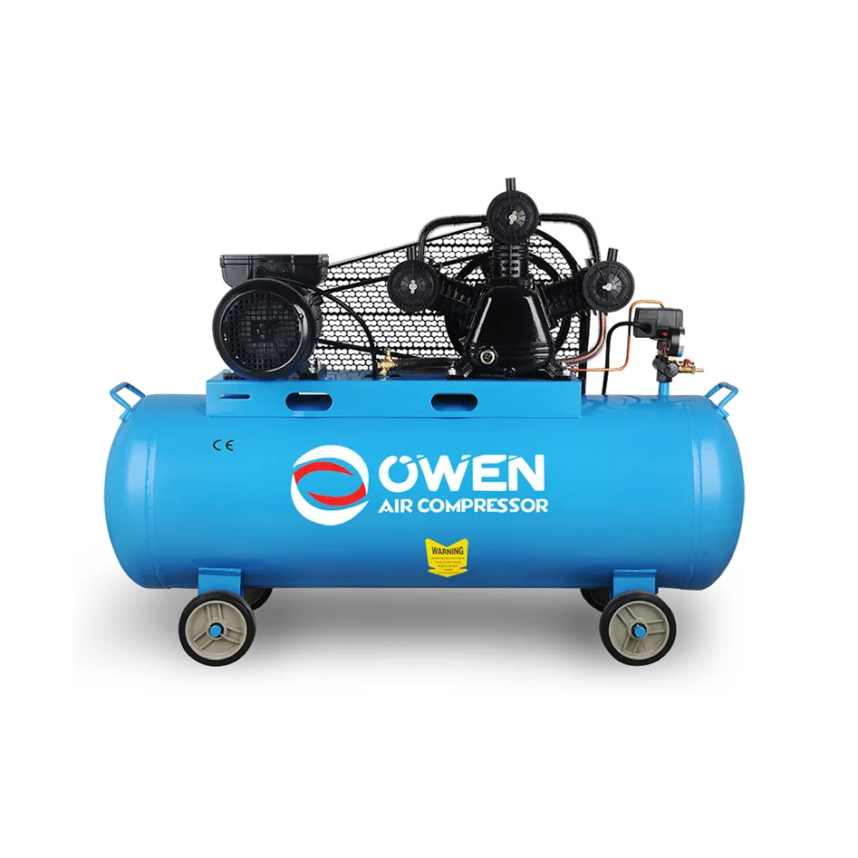 Лучшие продажи 3 цилиндр высокого давления с ременным приводом воздушный компрессор с баком