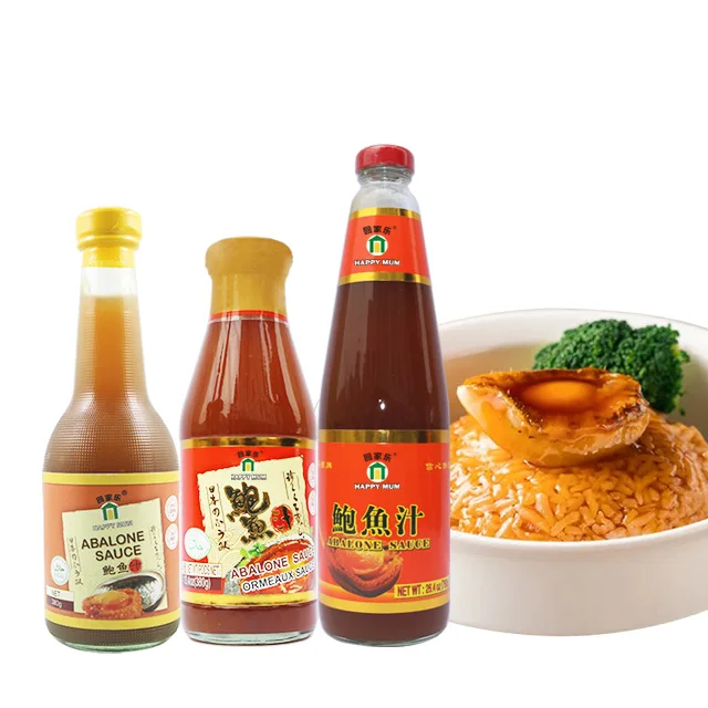 Chinese Traditional Food grade seasonings condiments Noodle Seafood Abalone Sauce