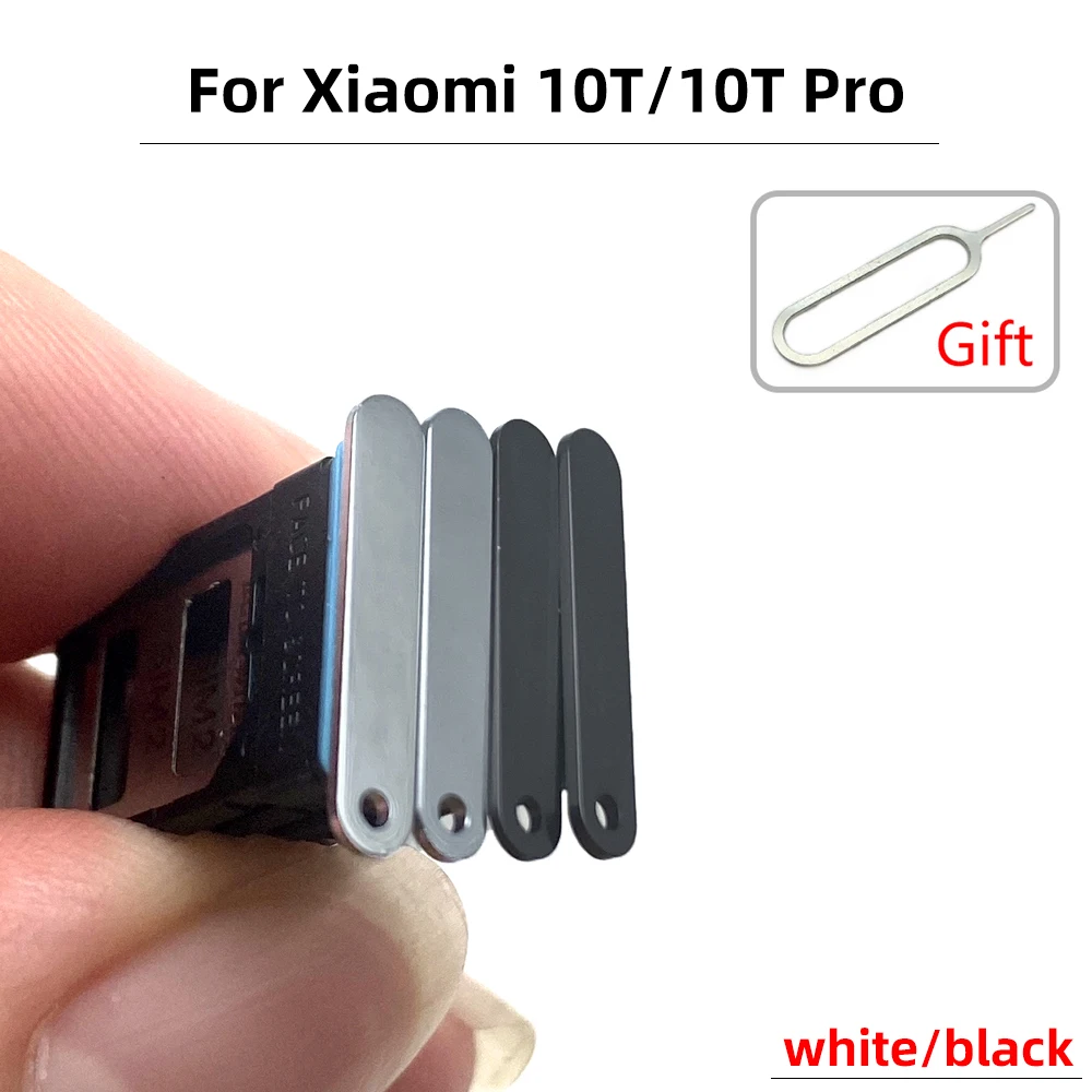 Sim Card Slot Tray Holder For Xiaomi Mi 10 10T Pro Lite SIM Card Tray Slot Holder Adapter Accessories Spare Parts Wholesale