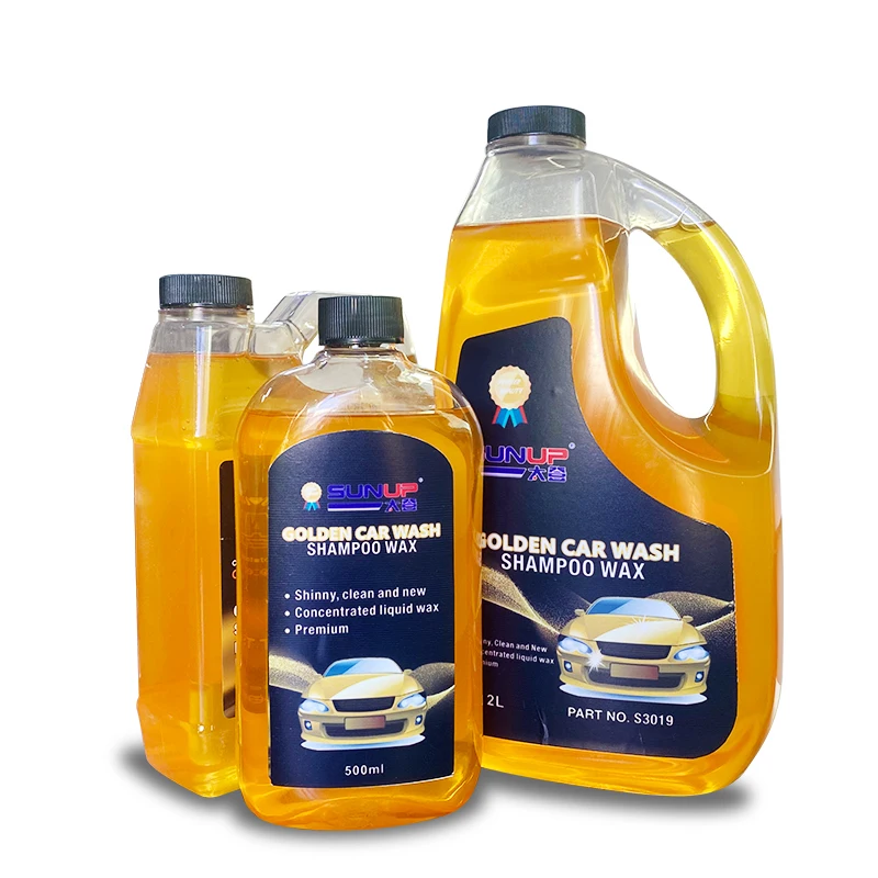 Car Super Concentrated Wipe-Free Active  Liquid  Washing Chemical Formula Car Wash Shampoo