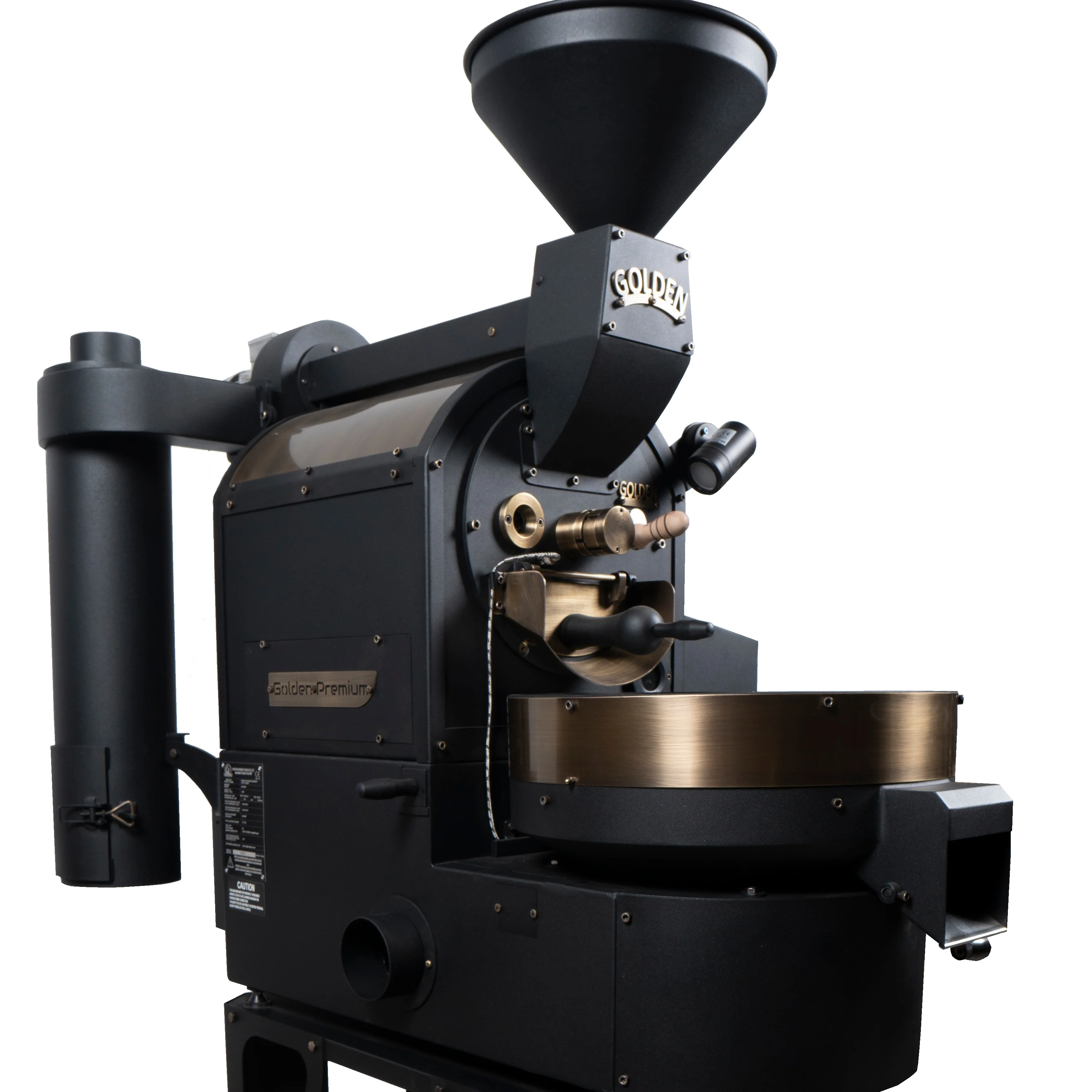 GR3 Tabletop Golden Coffee Roaster, 3 KG Batch Capacity Coffee Bean Roaster Electric-LPG-Natural Gas-Propan Supply