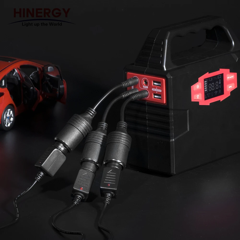  Hinergy литиевая аккумуляторная станция 110v 220v AC портативный солнечный генератор