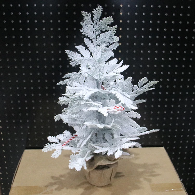 
Недорогая искусственная Рождественская елка со снегом, украшение для улицы, Мини Рождественская елка 