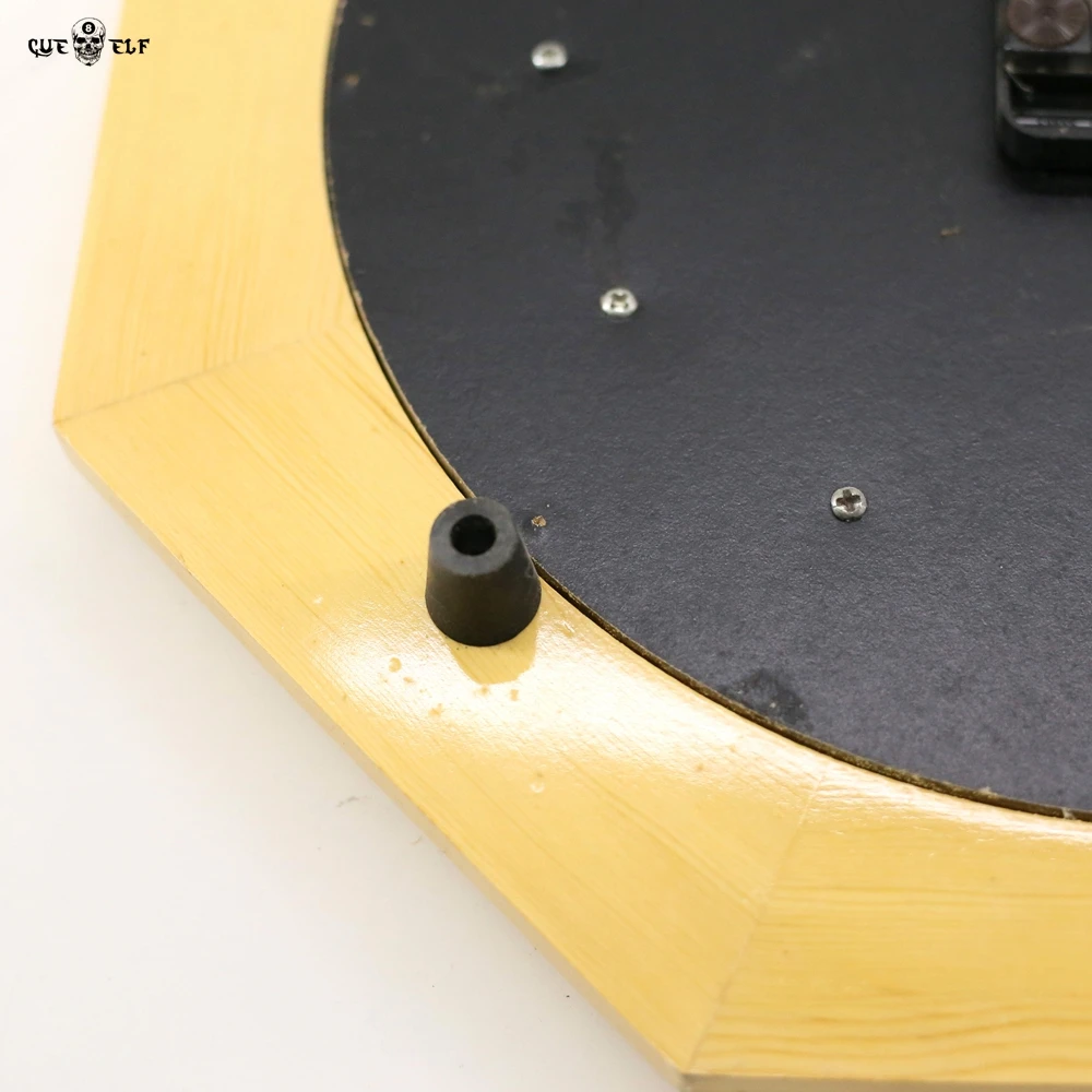 Cueelf pool ball clock Octagon wooden billiard wall clock snooker ball clock club decorate accessory