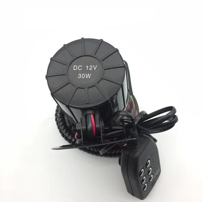 2020 новый супер громкий 7 тонов 100 Вт 12 в дБ Микрофон громкоговоритель сигнал тревоги гудок для грузовика автомобиля поезда лодки