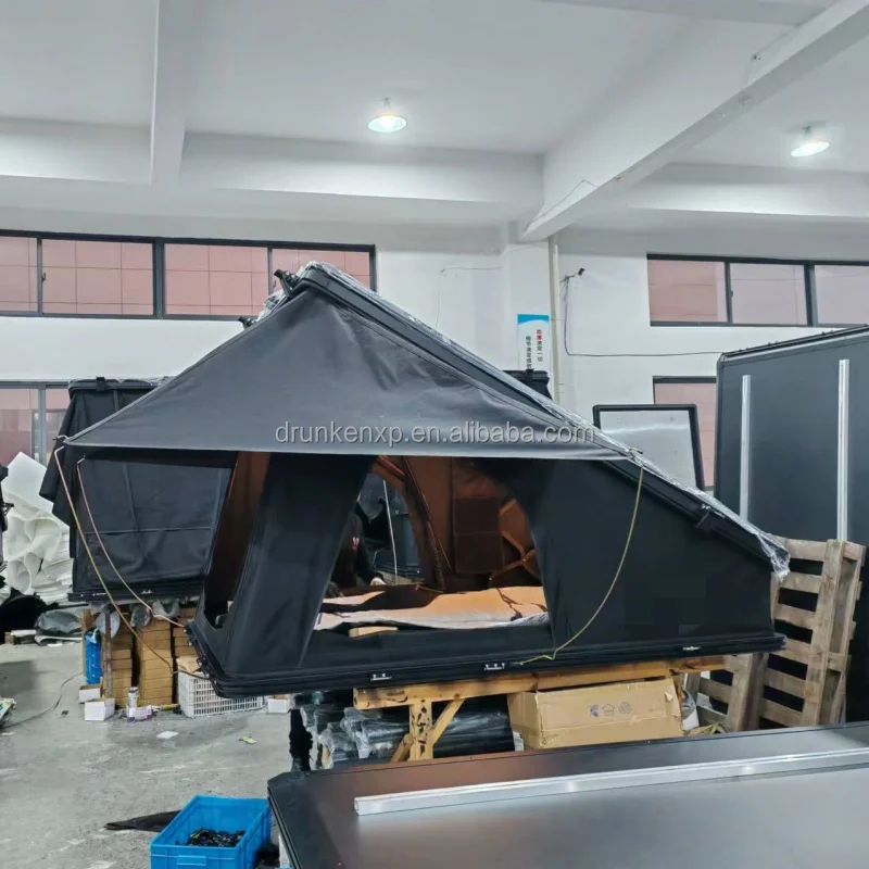 Runkenxp Автоматическая складывающаяся внедорожная алюминиевая оболочка 1 32 м ширина высокий хвост кемпинг палатка на крыше автомобиля